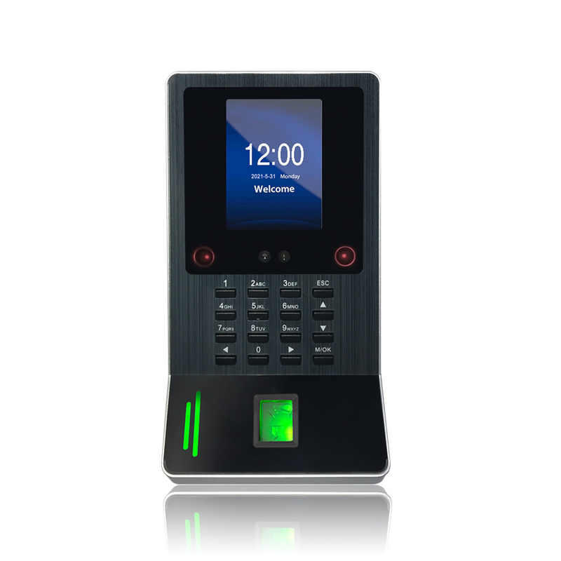 Yüz & Parmak izi Zaman Katılım WIFI Biometrik Dinamik Yüz Tanıma Erişim Kontrol Sistemi Kart Okuyucu ile FA220