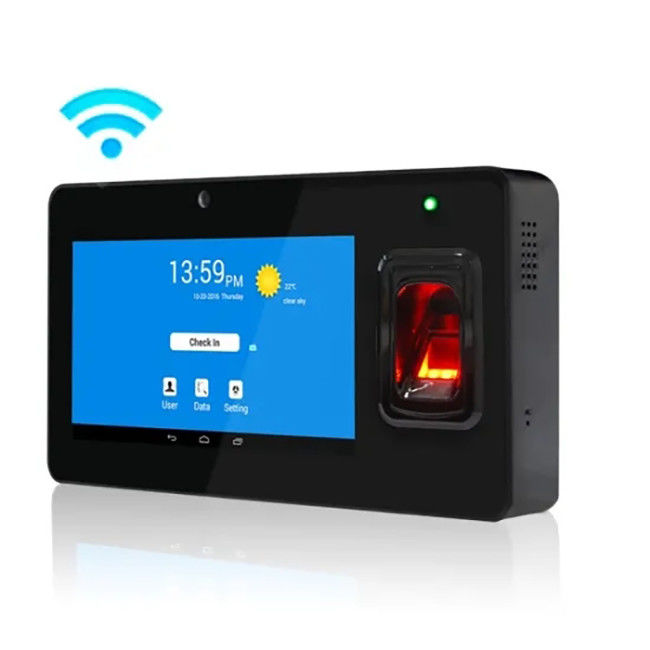 FCC TCP WiFi Android Thumbprint Biometric Attendance Machine